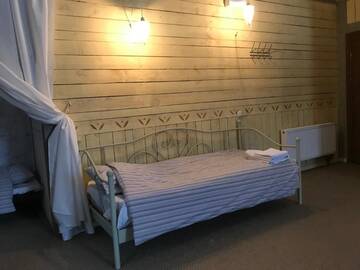 Фото номера Семейный номер с балконом Отель Divas Upes mini SPA г. Кокнесе 14